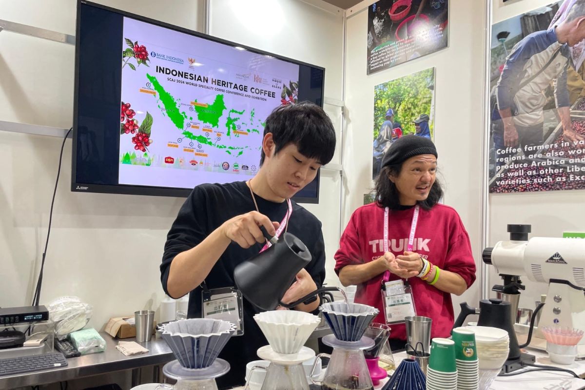 KBRI Tokyo optimistis pangsa pasar kopi Indonesia di Jepang naik