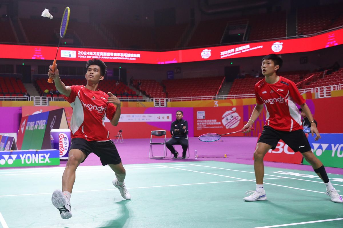 Pasangan Karsten/Dapa lolos ke perempat final Kejuaraan Dunia Junior