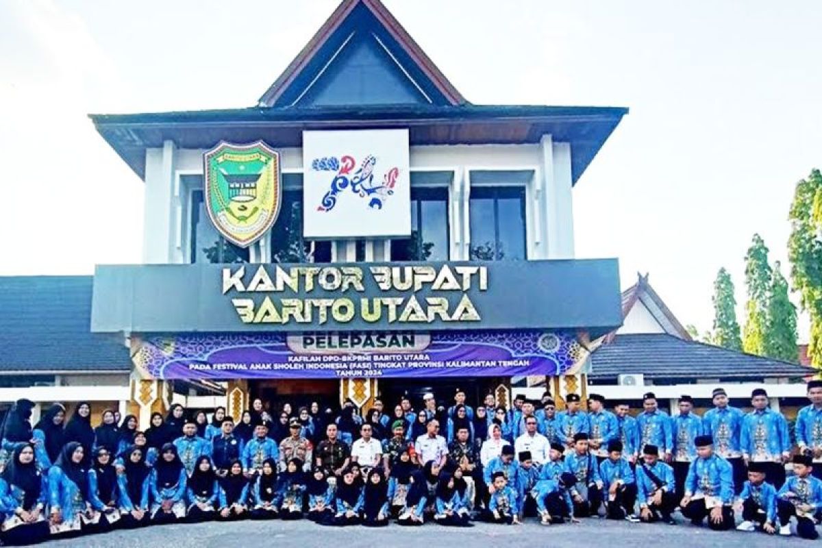 Kafilah Barito Utara ikut FASI tingkat Kalteng