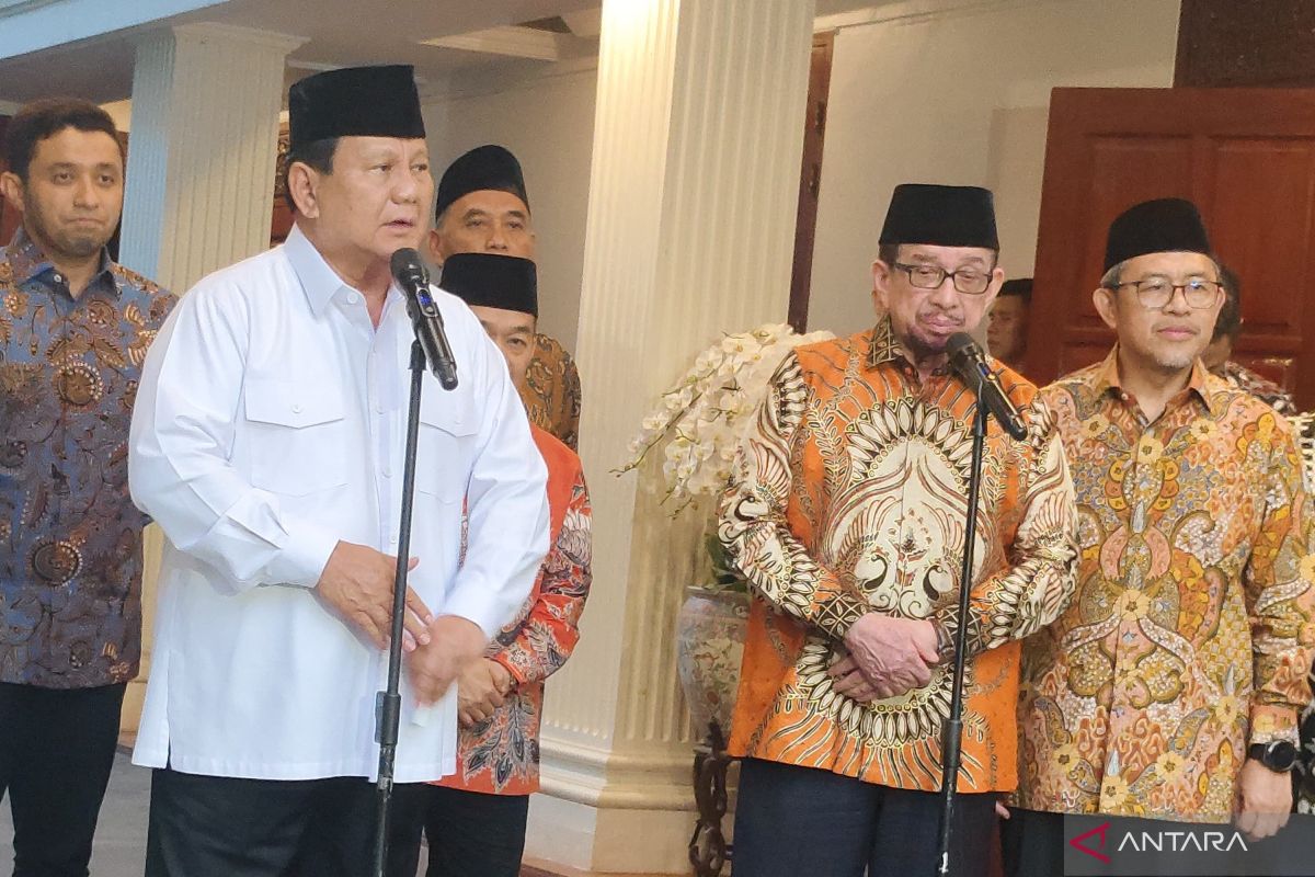 Prabowo jelaskan proses uji kelayakan calon menteri sudah berjalan lama