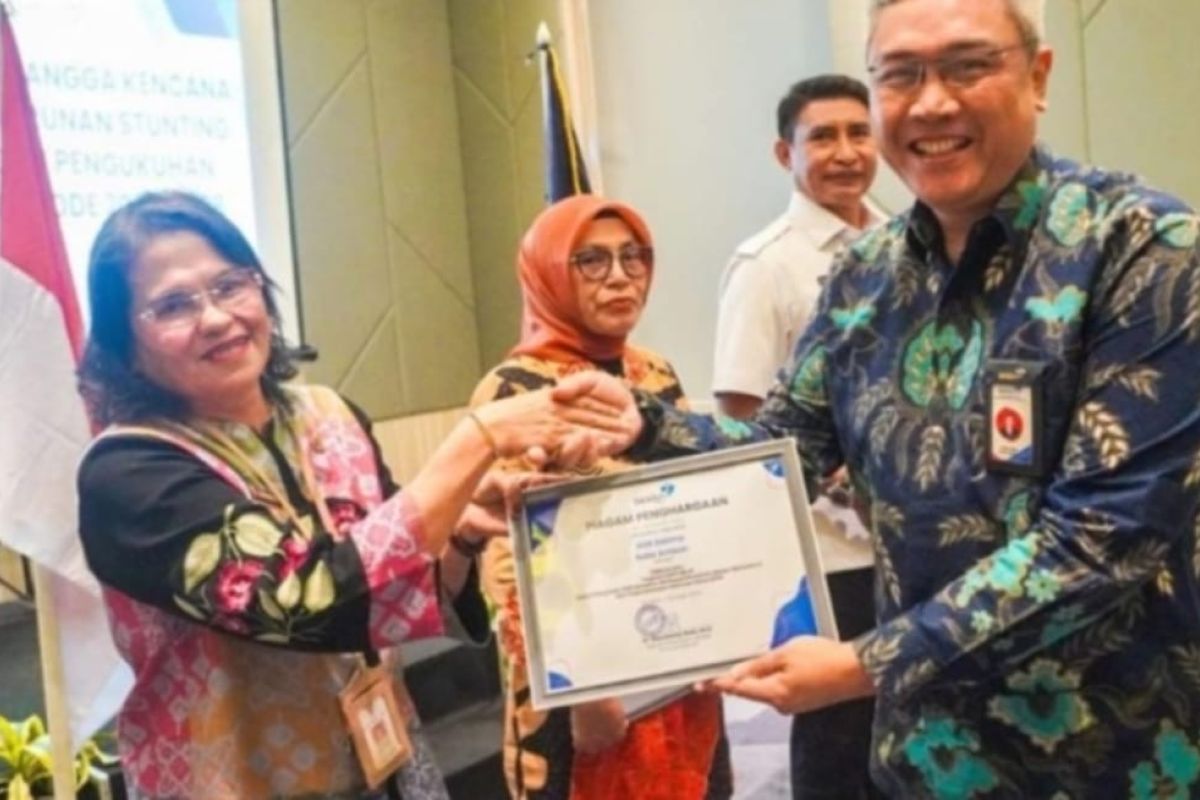 DPPKB Ambon raih penghargaan Penurunan Stunting Program Bangga Kencana tingkat provinsi