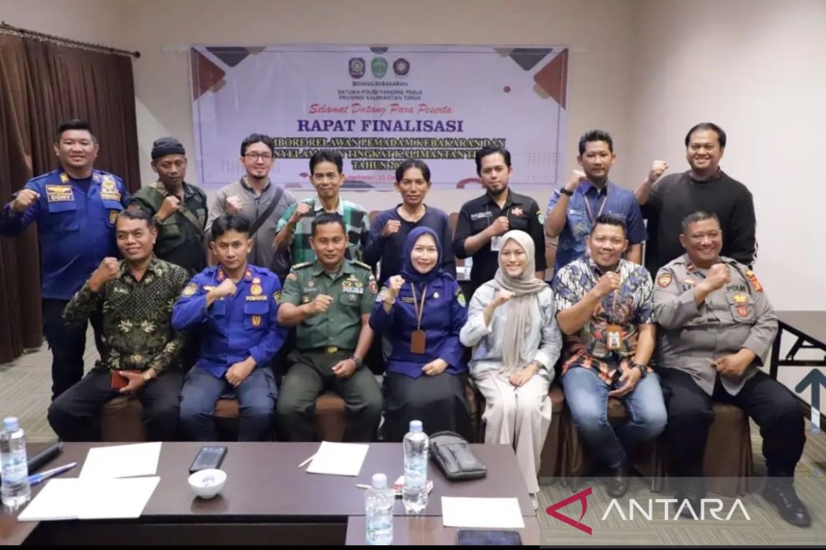 Satpol PP Kaltim  siap gelar jambore relawan kebakaran 2024