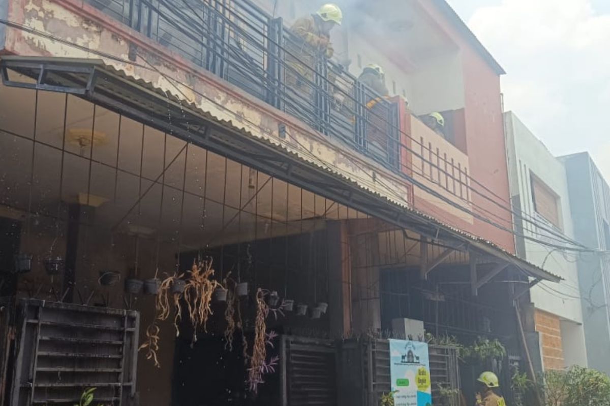 Kebakaran rumah terjadi di Cilincing