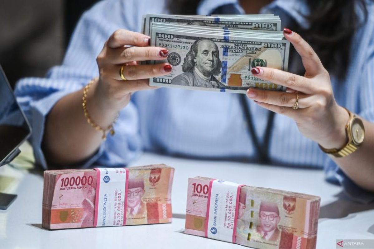 Kurs Rupiah Selasa naik 30 poin jadi Rp15.536 per dolar AS