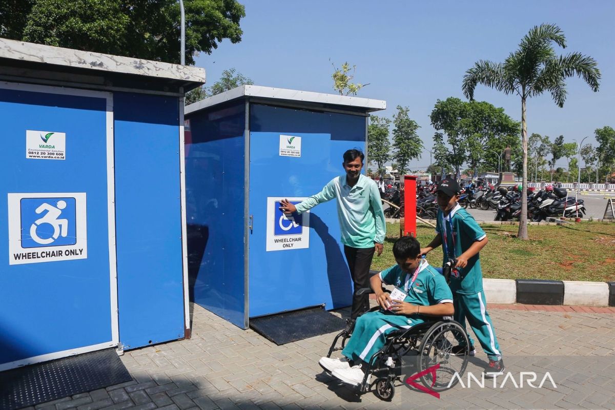 Lapangan Tenis Manahan sudah ramah penyandang disabilitas