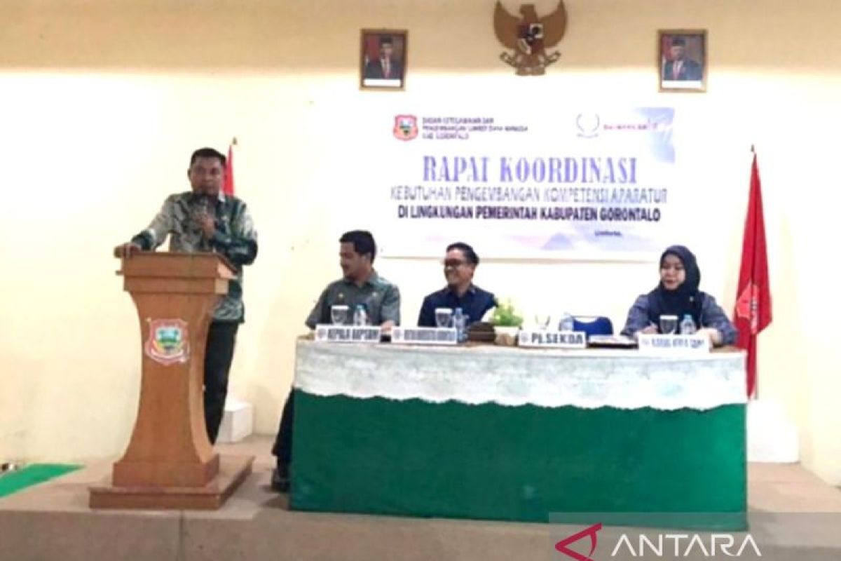 Sekda Kabupaten Gorontalo tekankan pembangunan kompetensi ASN