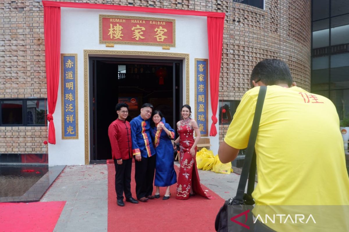 Rumah adat Hakka di Kubu Raya