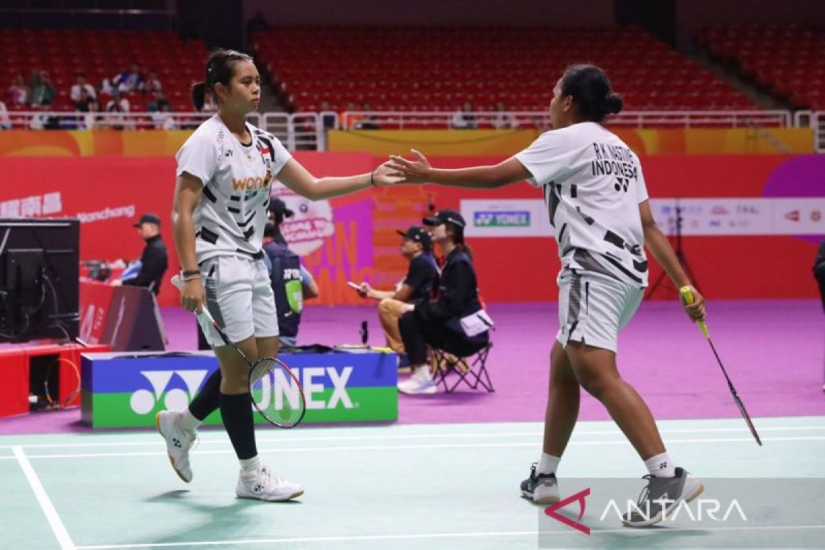 Isyana/Rinjani maju ke semifinal Kejuaraan Dunia Junior