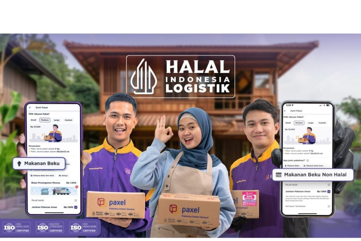 Paxel jadi perusahaan kurir pertama di Indonesia dengan sertifikat Halal Logistik