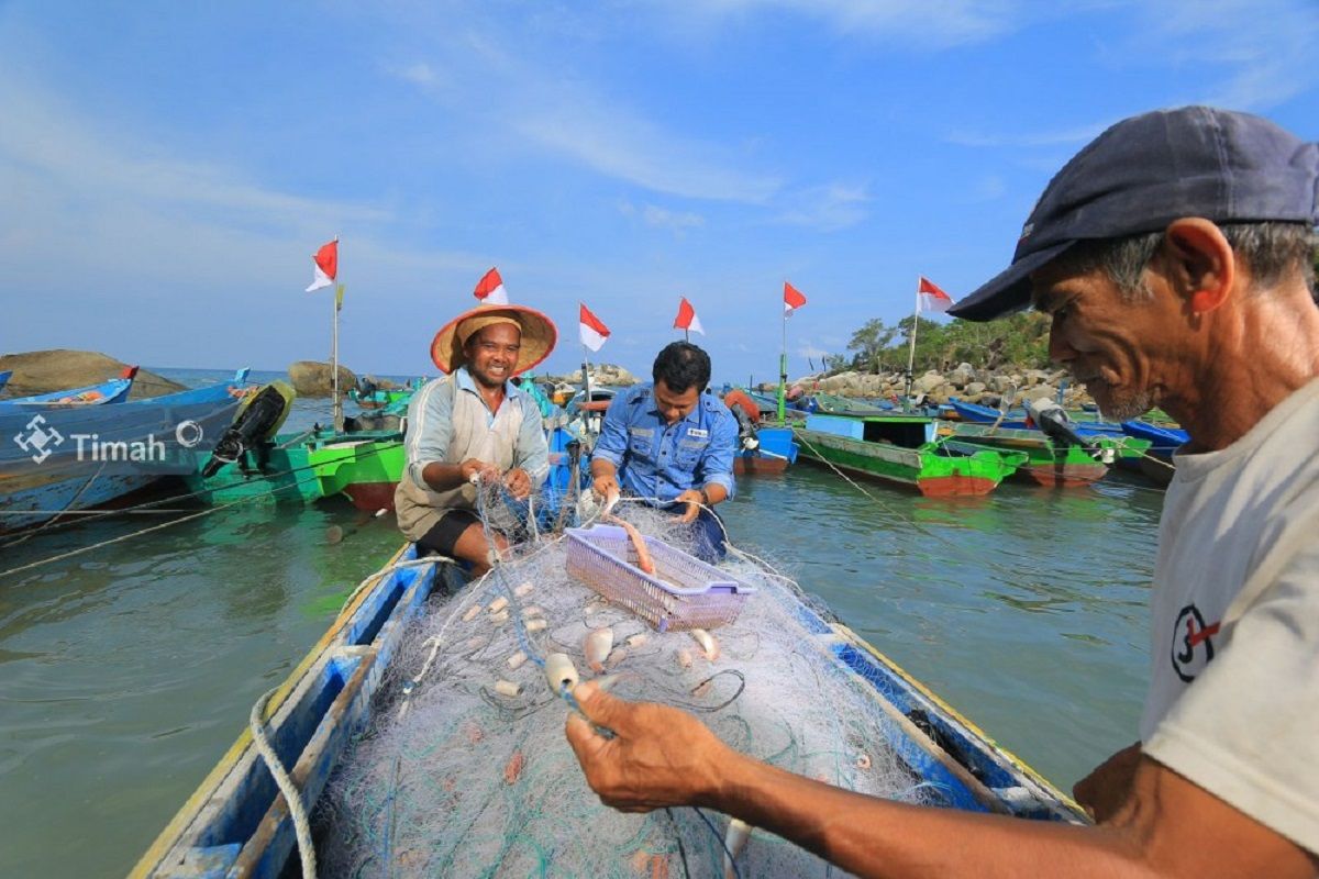 PT Timah hadirkan program berkelanjutan tingkatkan ekonomi nelayan