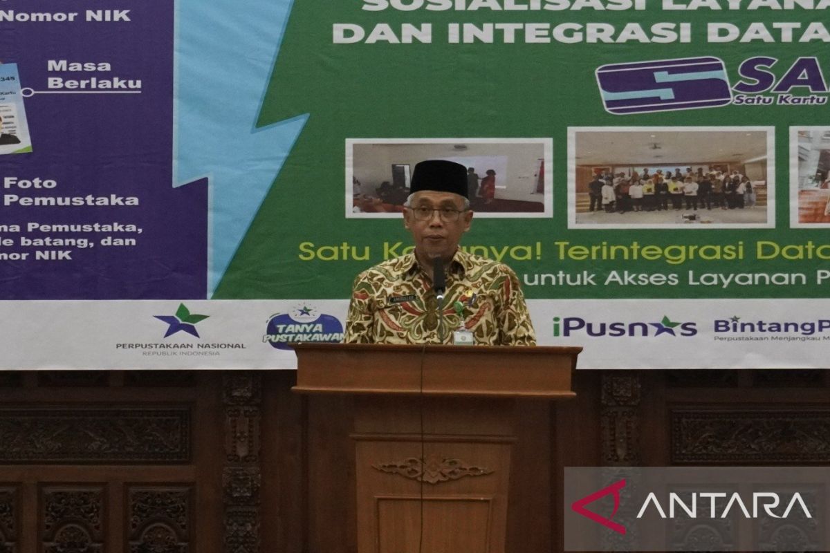 Kota Pontianak sosialisasi Satu Kartu Terintegrasi Perpusnas RI