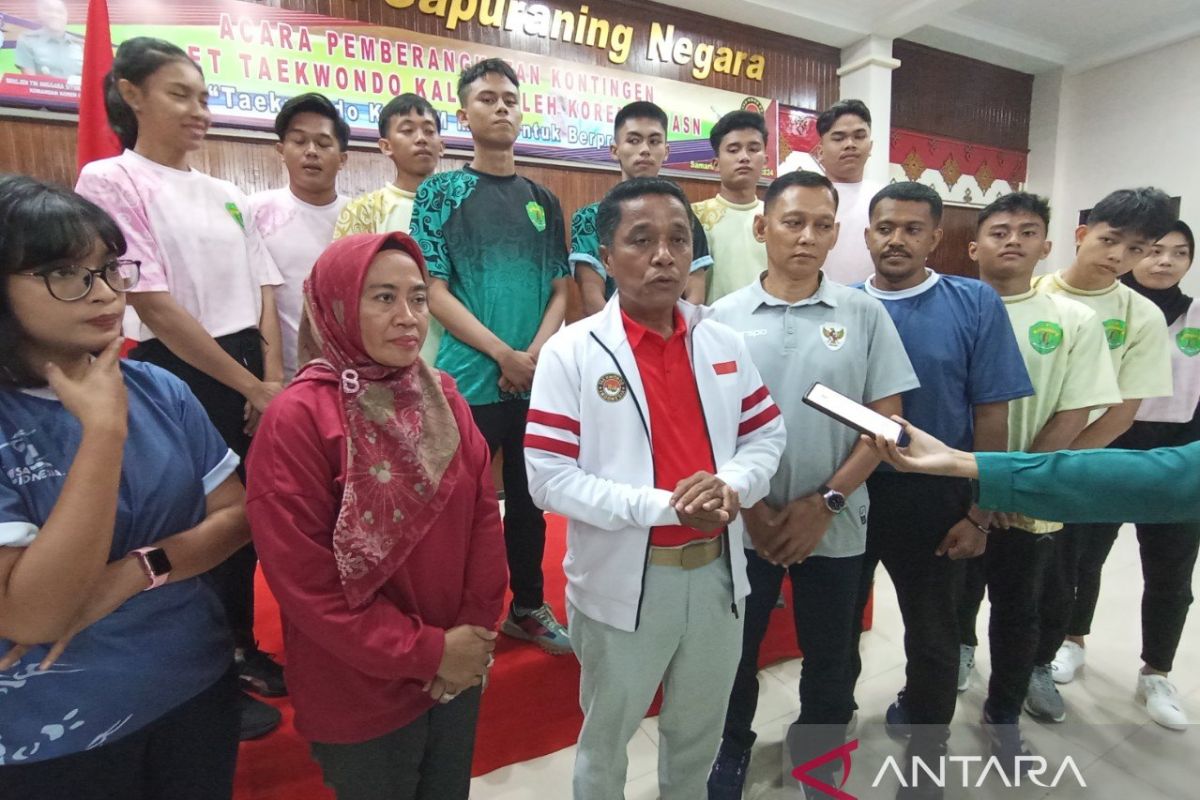 Danrem 091/ASN lepas 12 atlet berlaga di Asian Open Taekwondo