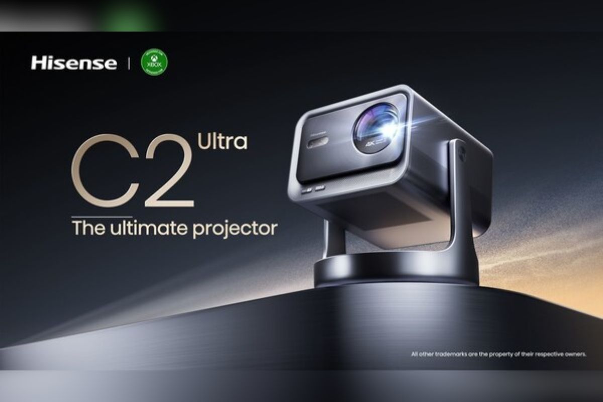 Bersertifikasi "Designed for Xbox", Hisense Luncurkan Produk Unggulan "4K Laser Smart Mini Projector C2 Ultra"