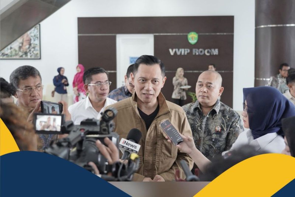 Tiba di Balikpapan, AHY menuju IKN untuk penyerahan sertipikat Istana Negara dan Istana Garuda