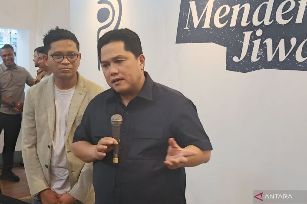 Erick Thohir akan evaluasi timnas Indonesia setelah kalah dari China