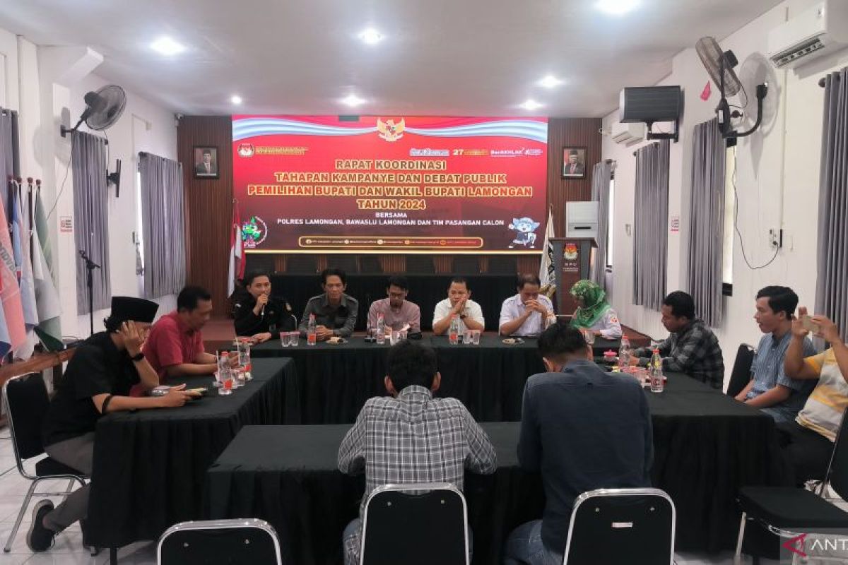 KPU Lamongan siapkan debat publik Pilkada 2024