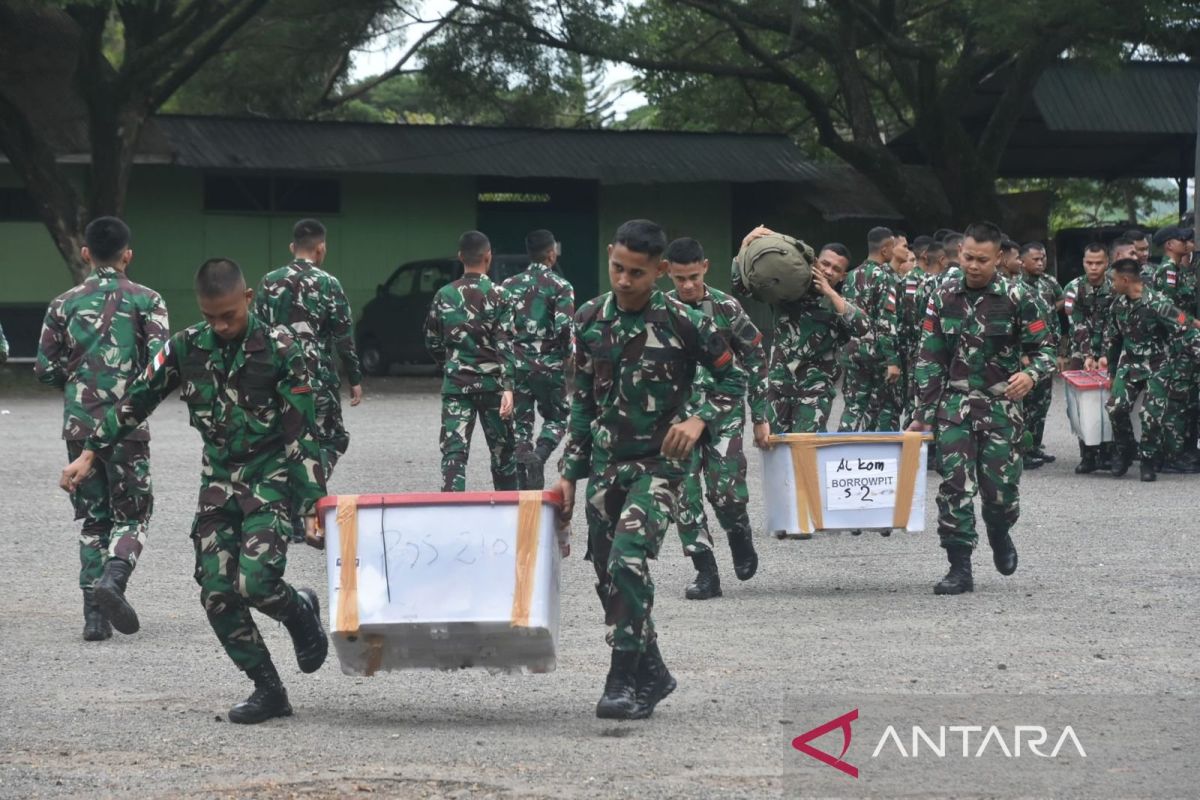 345 prajurit TNI sudah kembali ke Aceh dari Papua