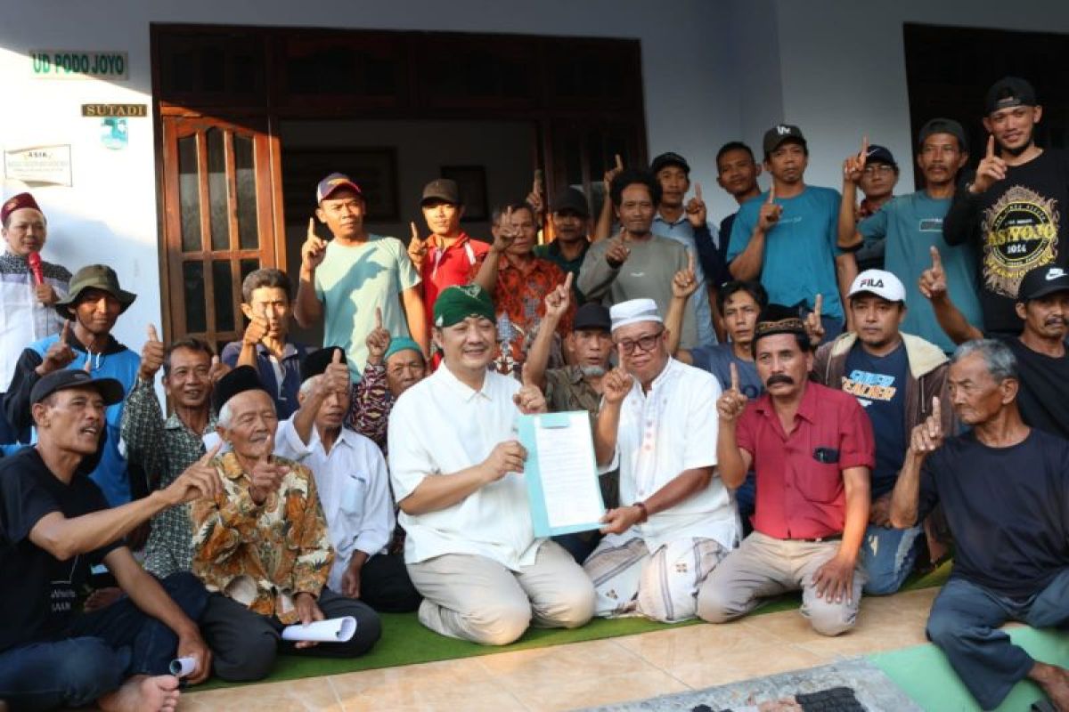 Warga Kabupaten Kediri apresiasi program dusun Rp500 juta setahun