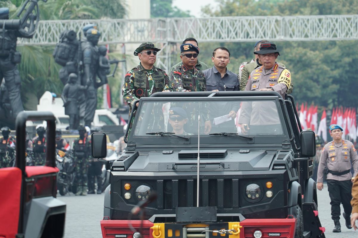 Polri siagakan sebanyak 15 ribu personel pengamanan pengambilan sumpah Presiden