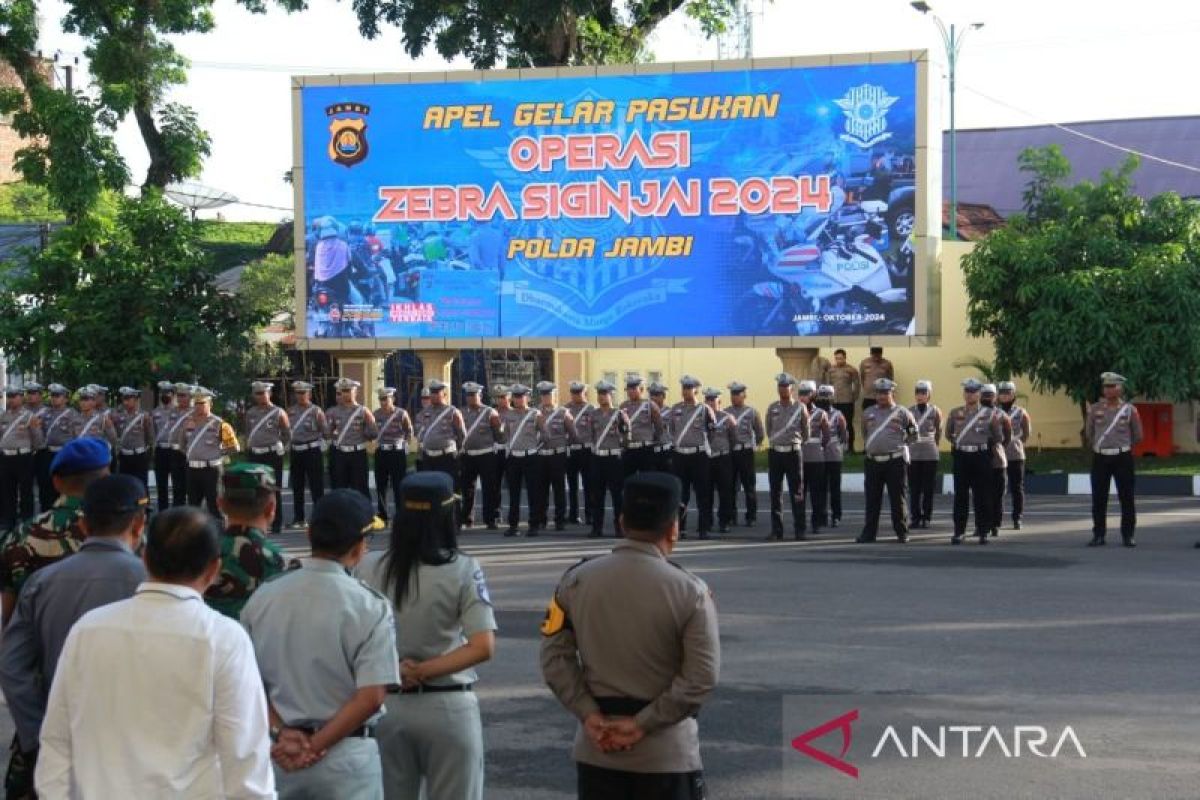 Polda Jambi utamakan pendekatan humanis Operasi Zebra Siginjai