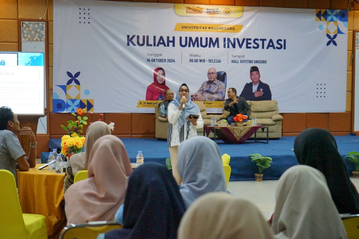 Ekonom UMM beberkan strategi investasi pada mahasiswa Unigoro