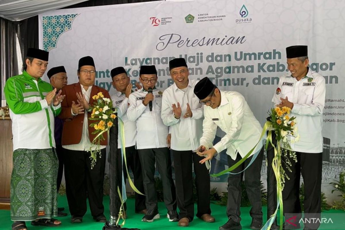 Kemenag Kabupaten Bogor resmikan tiga zona layanan haji dan umroh