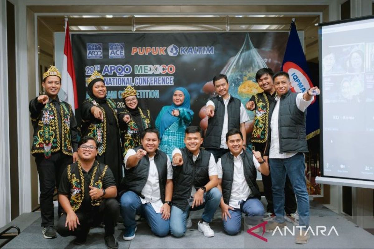 Tim inovasi Pupuk Kaltim raih tiga penghargaan terbaik APQO 2024