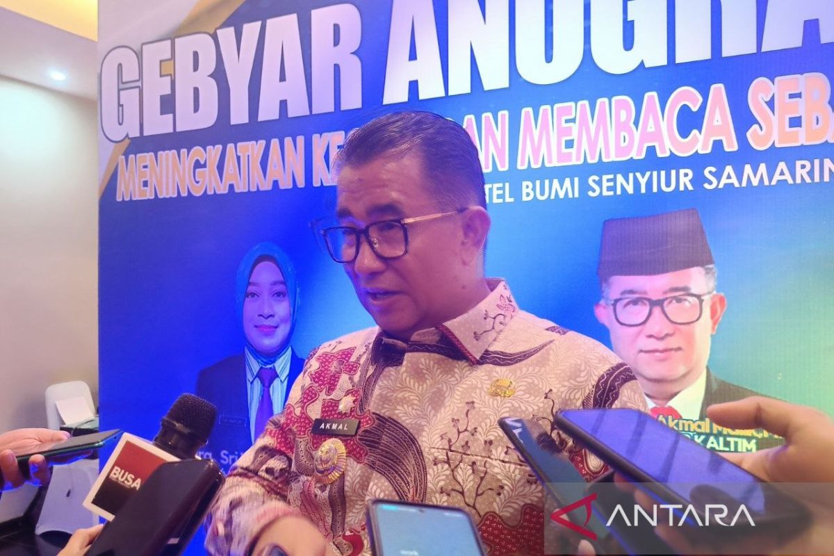 Pj Gubernur Kalimantan Timur genjot kewajiban siswa kunjungi perpustakaan