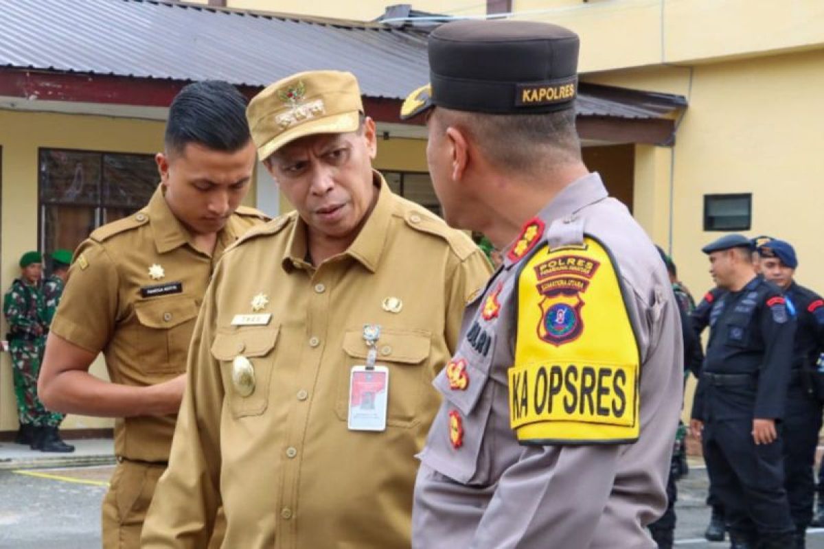 Pjs Wali Kota Pematangsiantar dukung apel pasukan Operasi Zebra Toba 2024