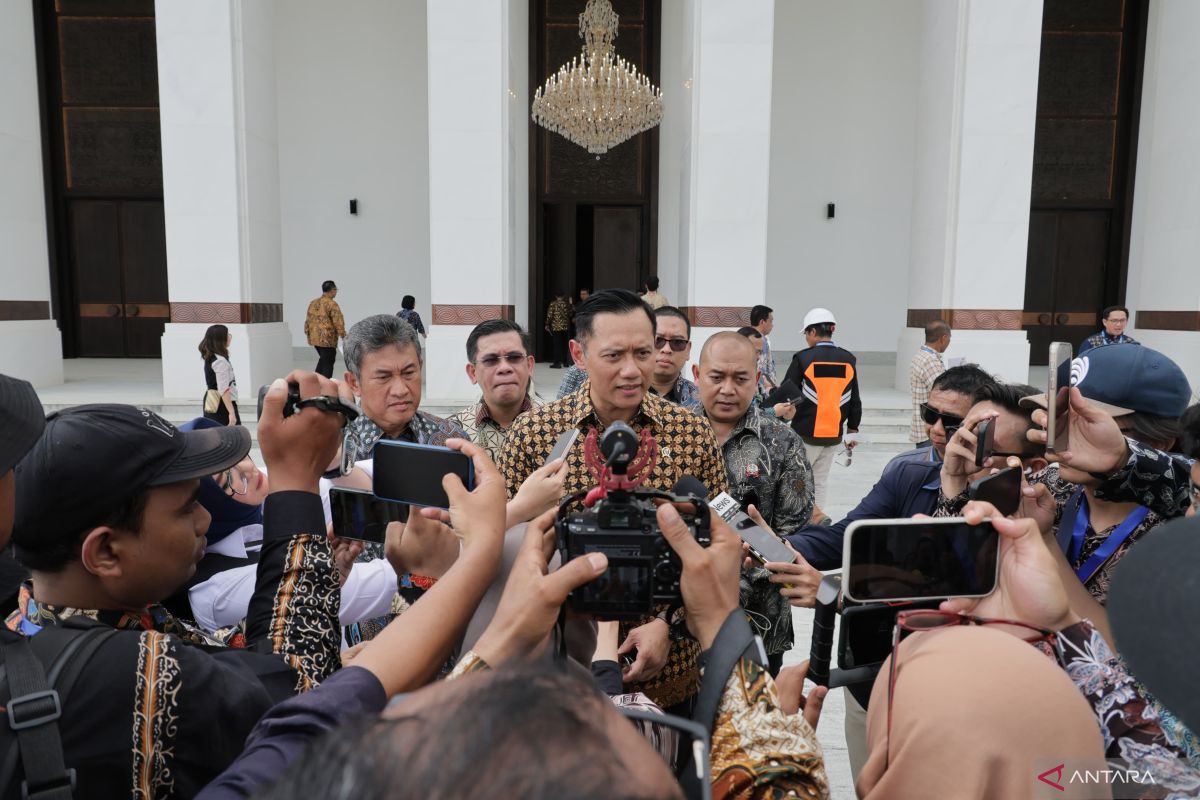 Berdiri di atas tanah seluas 56,8 hektare, Istana Negara dan Istana Garuda di IKN telah bersertipikat