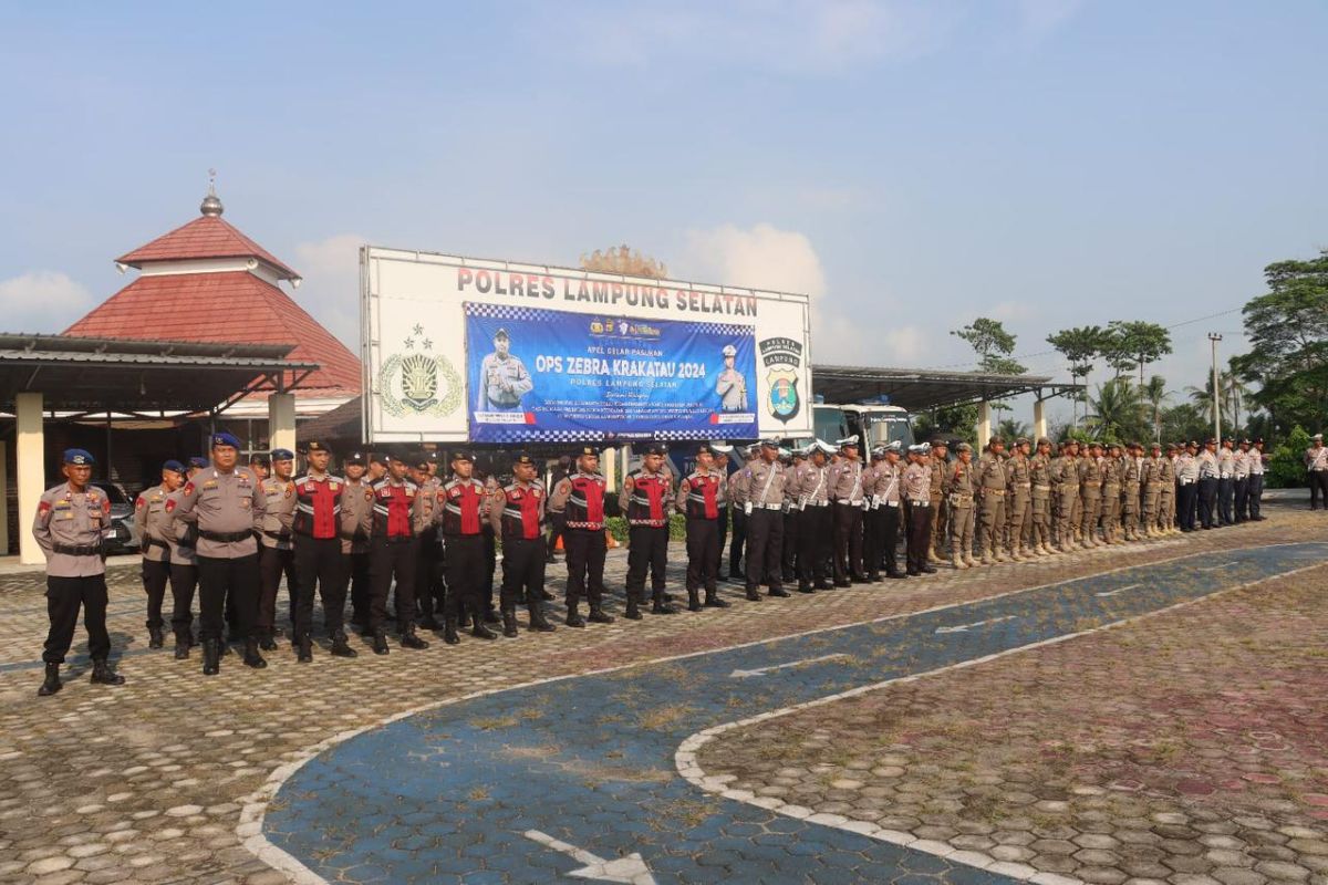 Operasi zebra Krakatau di Lamsel ikut dukung sukseskan pelantikan Presiden