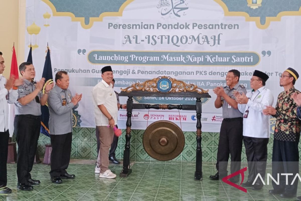 Lapas Kelas IIA Pangkalpinang resmikan Pondok Pesantren Al-Istiqomah