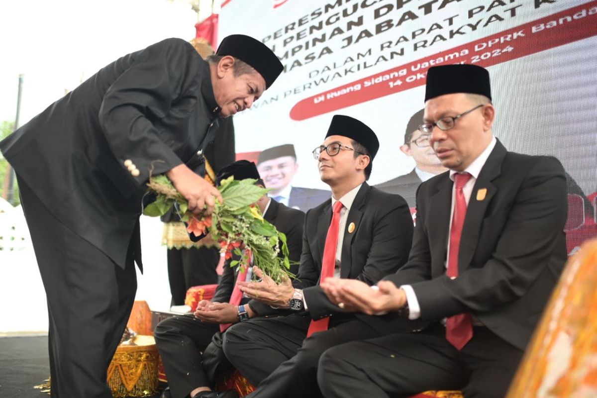 Ini pimpinan DPRK Banda Aceh definitif 2024-2029