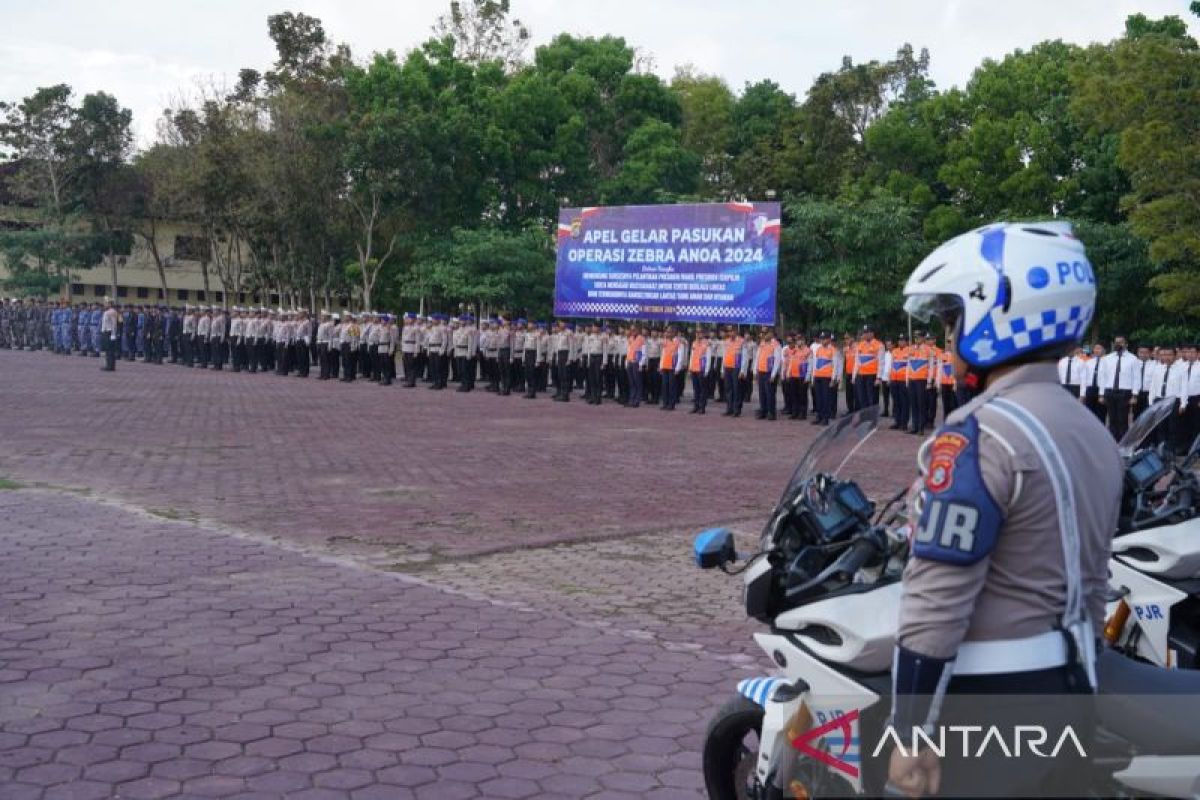 Operasi zebra Anoa 2024 dukung sukseskan pelantikan  Presiden