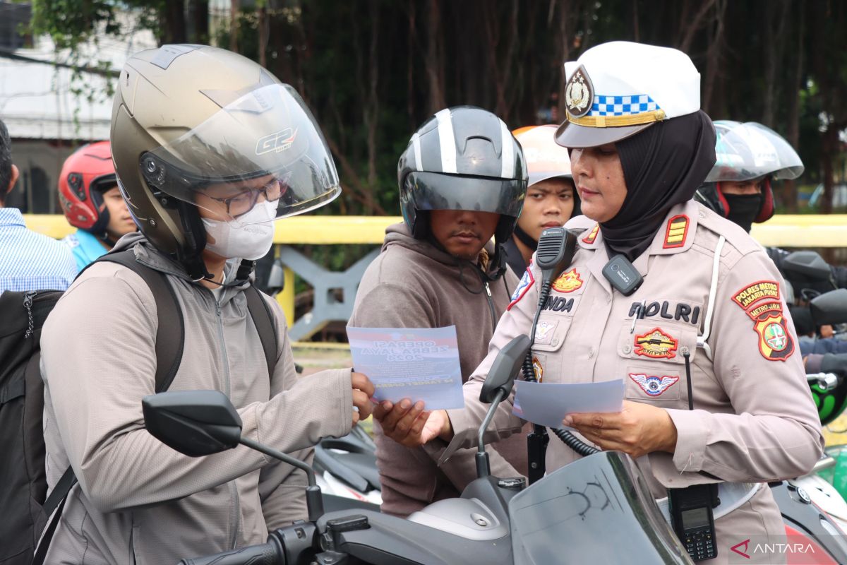 Operasi Zebra, Polisi tindak 24 pelanggar di tiga lokasi di Jakpus