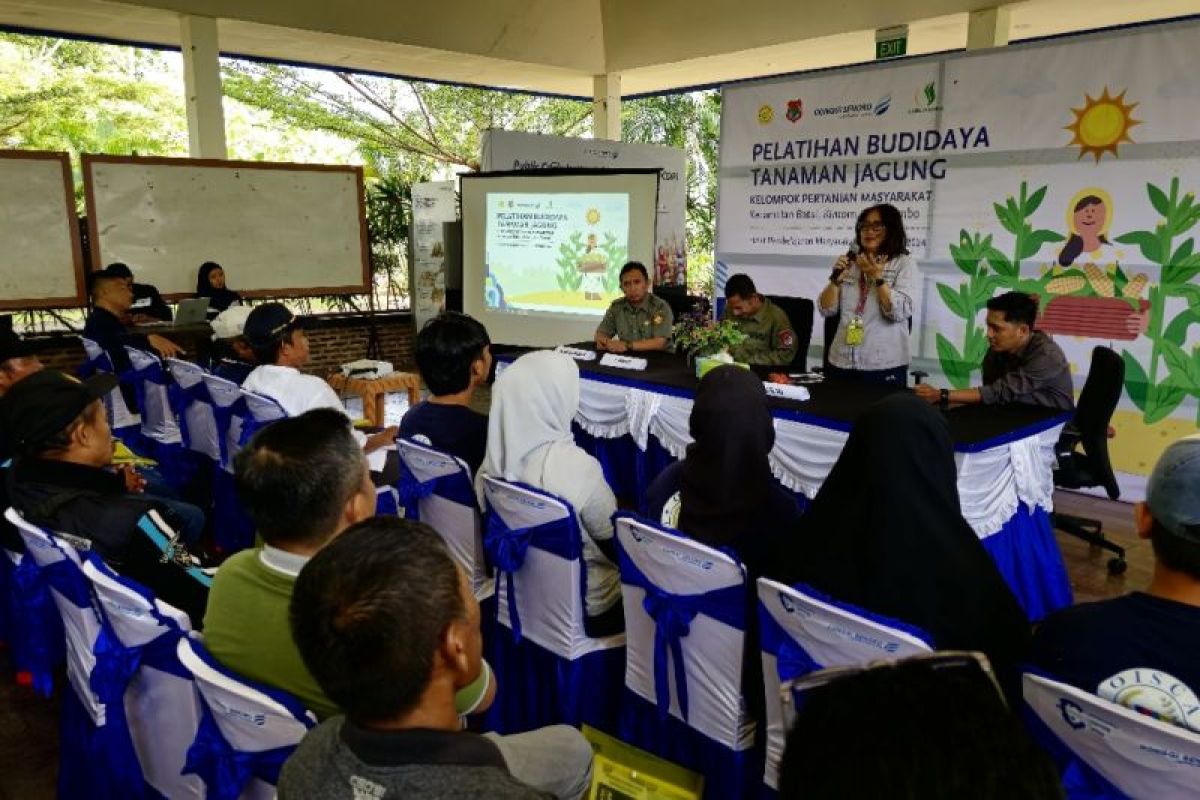 Fokus pada program dampingan budidaya jagung, DSLNG gelar pelatihan dan siapkan rantai pasok bagi petani