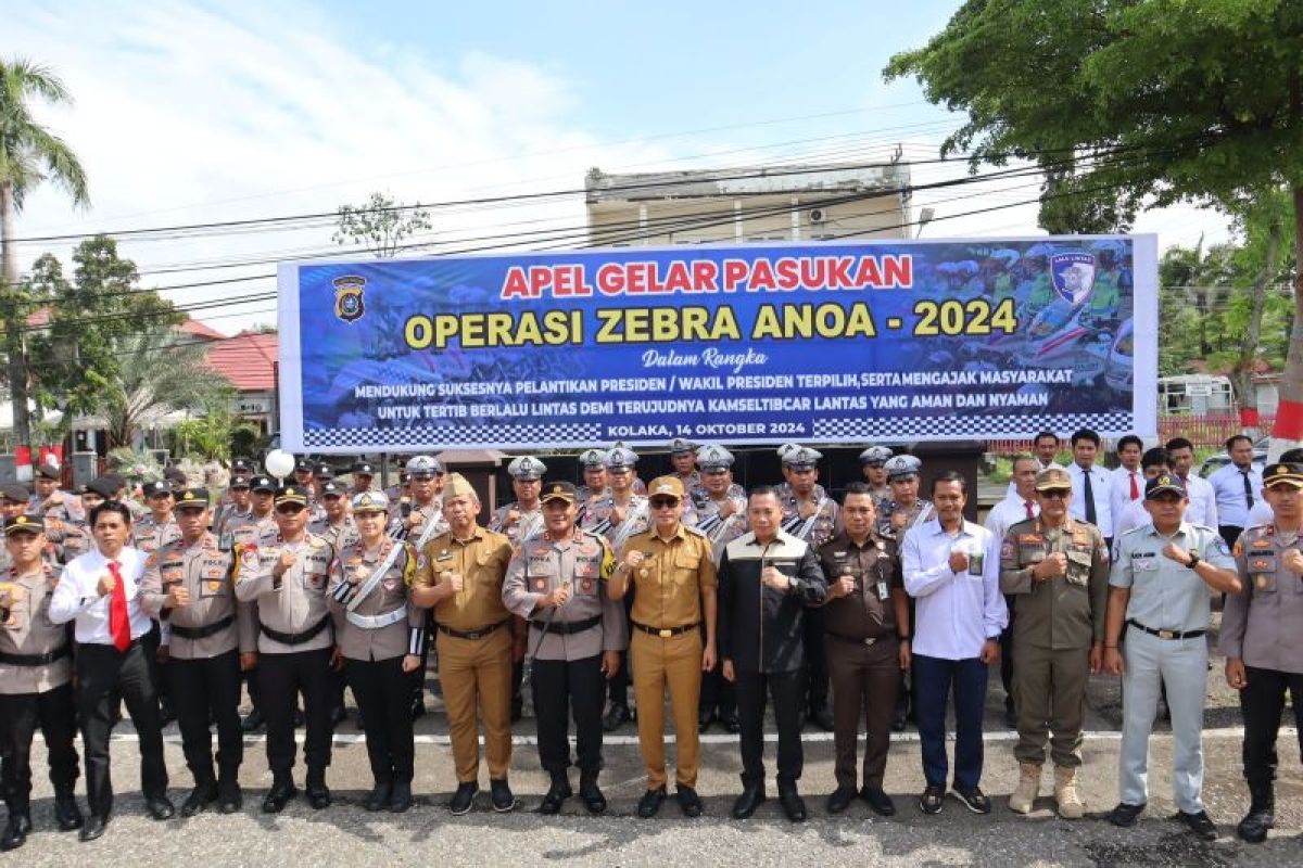 Kepolisian sasar 10 pelanggaran prioritas pada Operasi Zebra di Kolaka