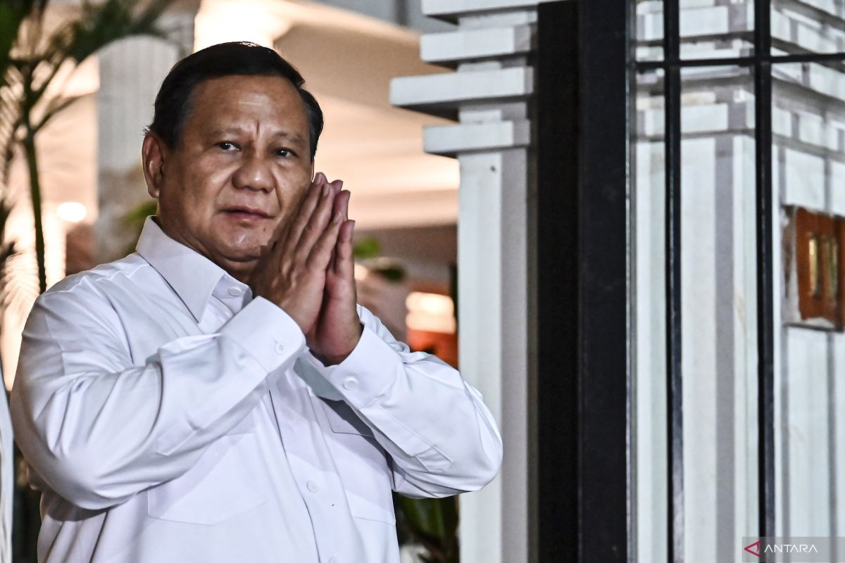 Prabowo berterima kasih pada ketum partai yang usulkan tokoh profesional