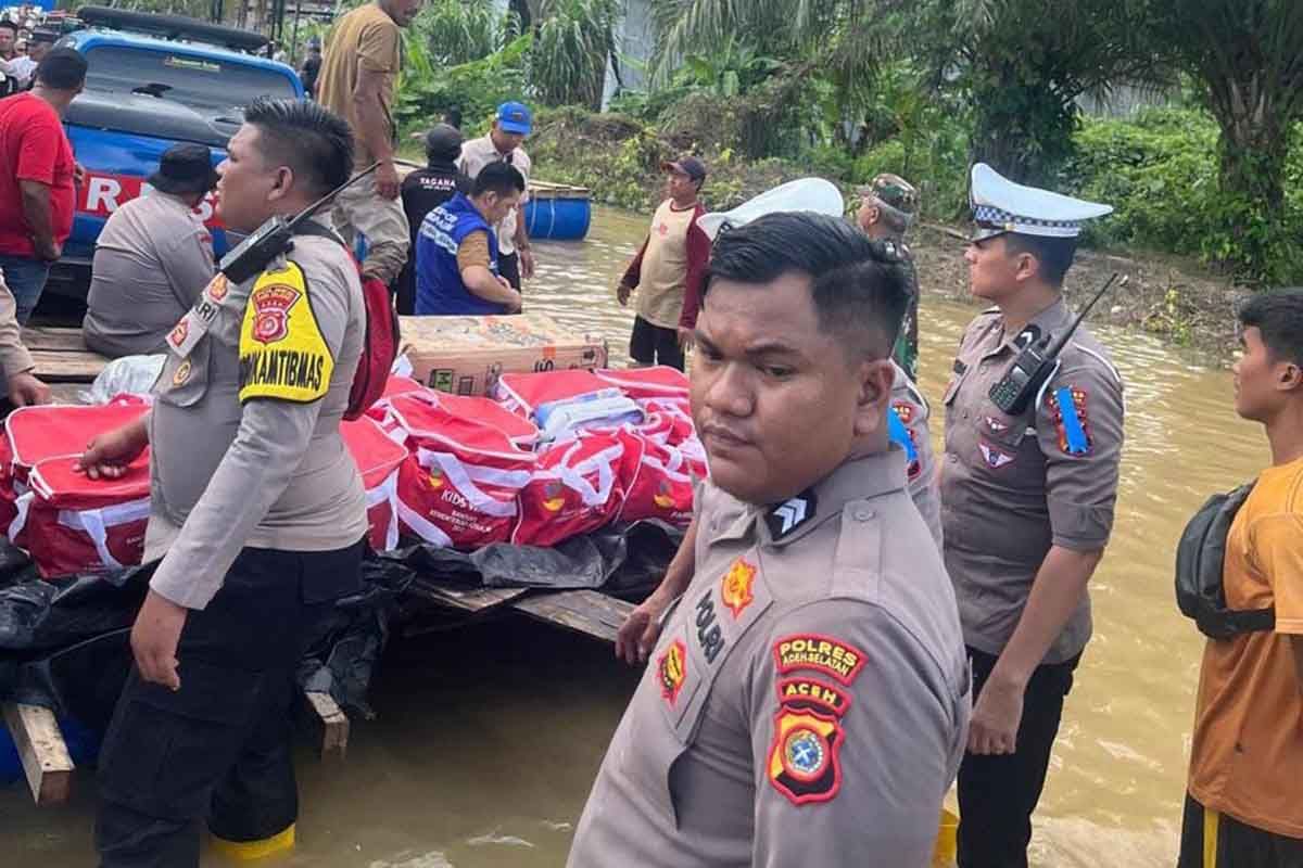 Debit air meningkat, lintasan Aceh-Sumut masih belum bisa dilalui