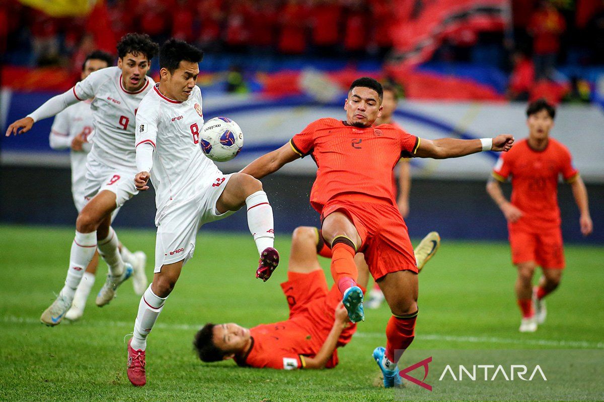 Garuda tampil menjanjikan walau ditaklukkan cina 2-1