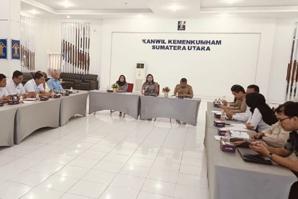 Kemenkumham Sumut susun modul penanganan pelanggaran HAM