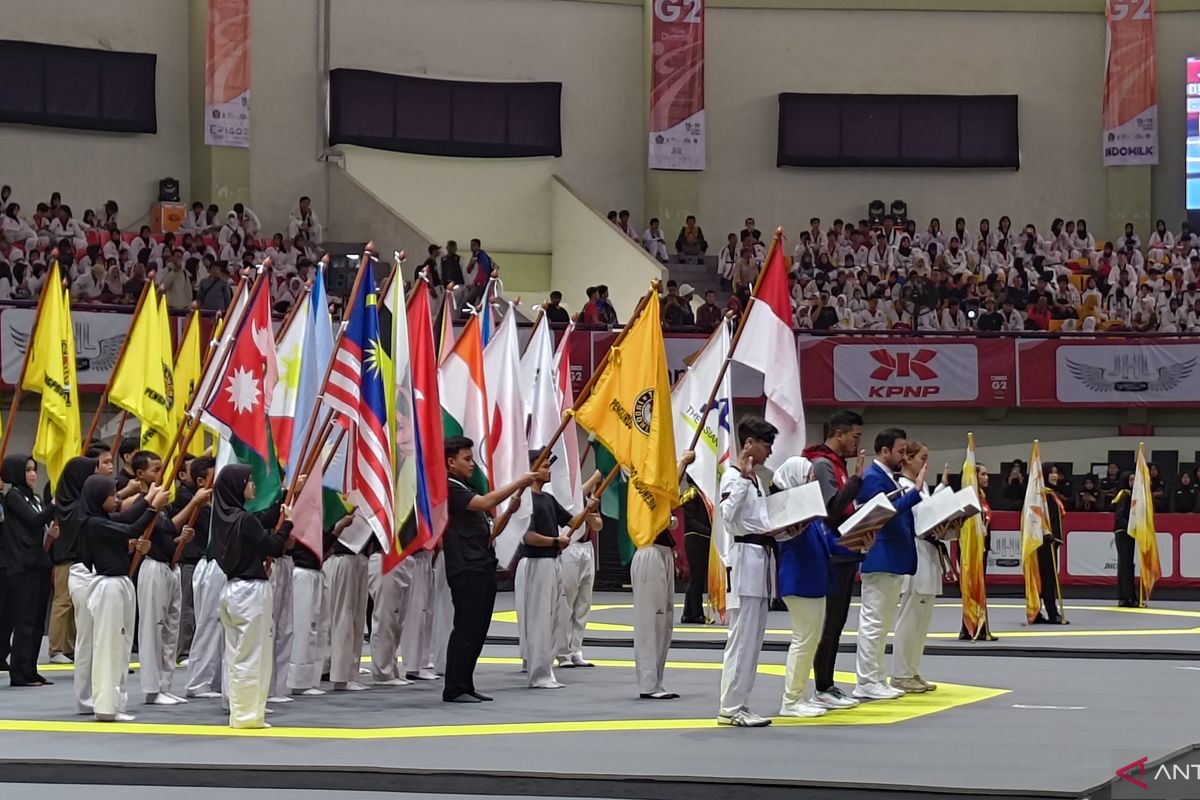 450 atlet dari 21 negara berlaga di Kasad 6th Asian Taekwondo Open