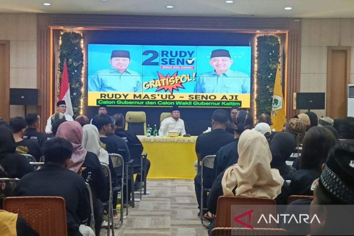 Massa paguyuban kuda lumping dukung Rudy-Seno menangkan Pilgub Kaltim