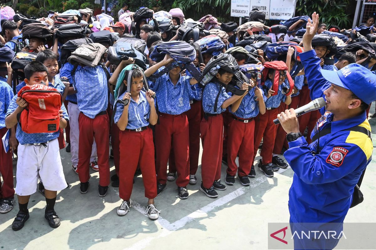 BRIN: Waktu terbaik edukasi kesadaran bencana sejak PAUD