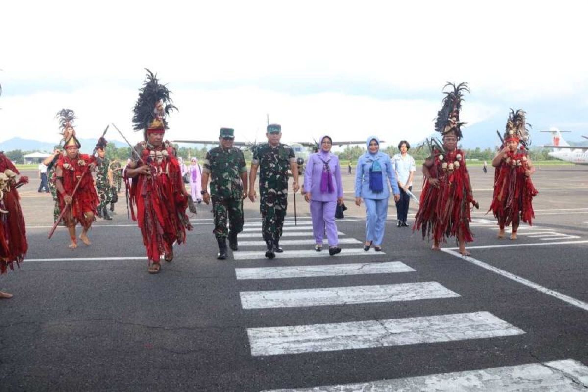 Danlanud Sam Ratulangi sambut kedatangan Pangkogabwilhan II