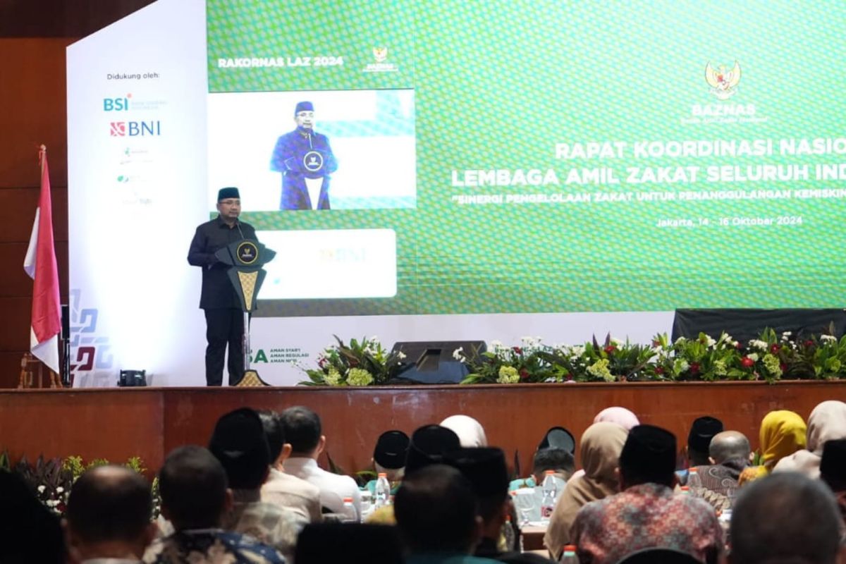 Menag dorong Baznas perkuat kolaborasi dengan pemerintah