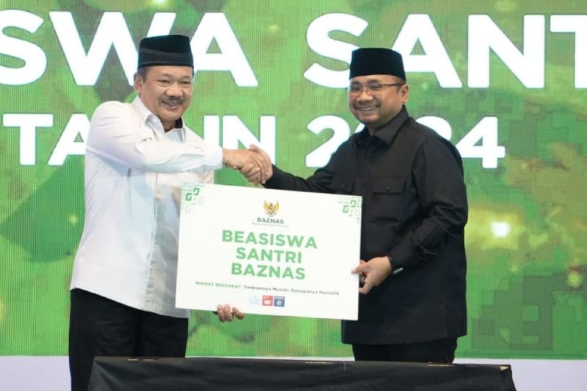 Baznas luncurkan beasiswa bagi 10 ribu santri