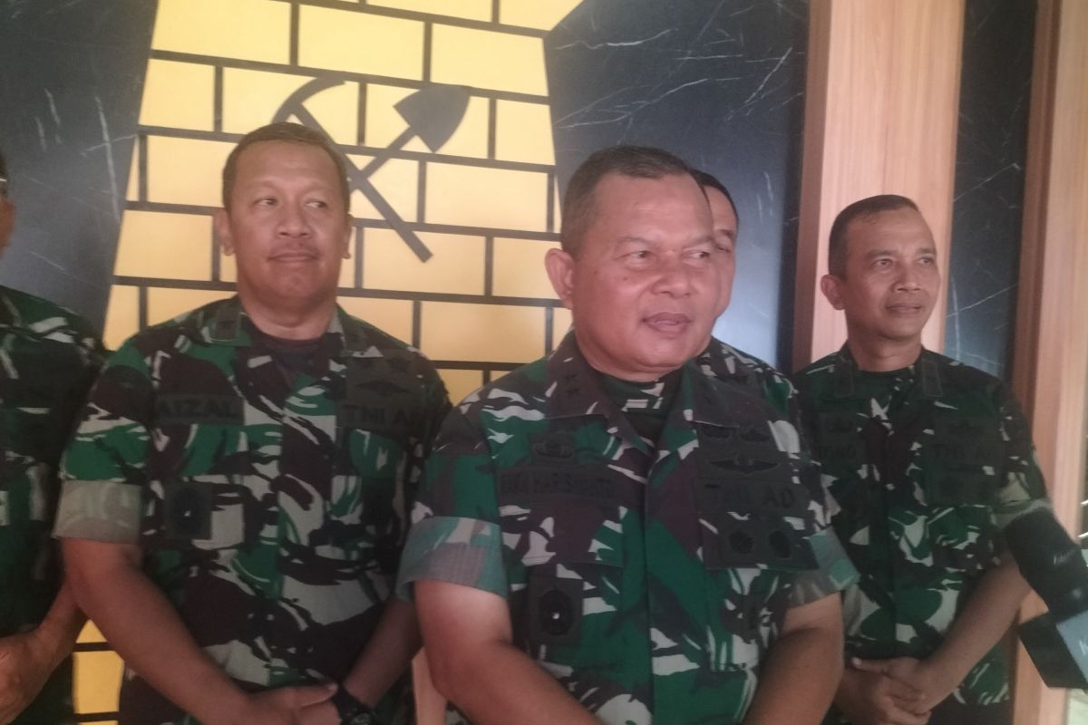 Zeni TNI AD rotasi personel yang bertugas di Kongo dan Afrika Tengah