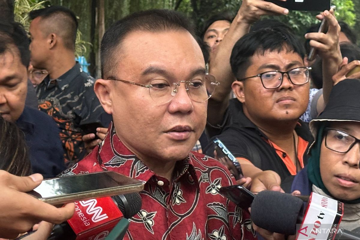 Dasco minta media sabar soal kepastian menteri dari PDIP di kabinet