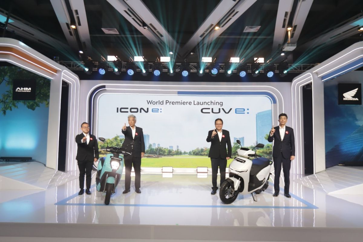 AHM luncurkan Honda ICON e: dan CUV e: